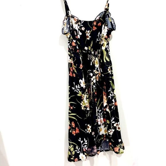 Xhilaration black floral dress, XS - Picture 3 of 6